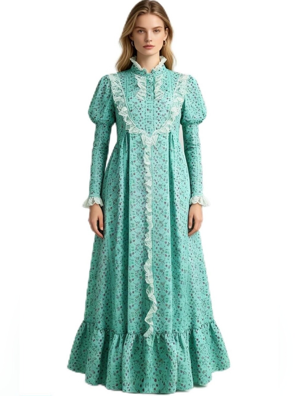 Nightgowns for Women Exorcist Costume Halloween Cosplay Sleepwear Floral House